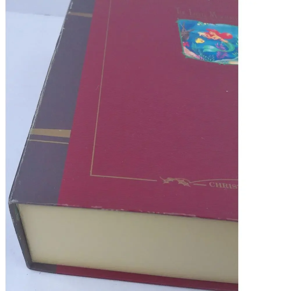 Vintage Disney's Christmas Collection The Little Mermaid Storybook Ornaments